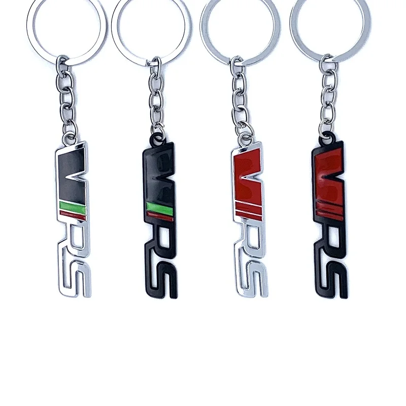 Автомобильный брелок металлический для ключей кольцо-эмблема держатель Skoda VRS