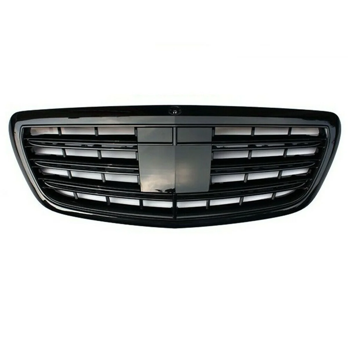 

Gloss Black Front Bumper GT Grille For Mercedes Benz S Class W222