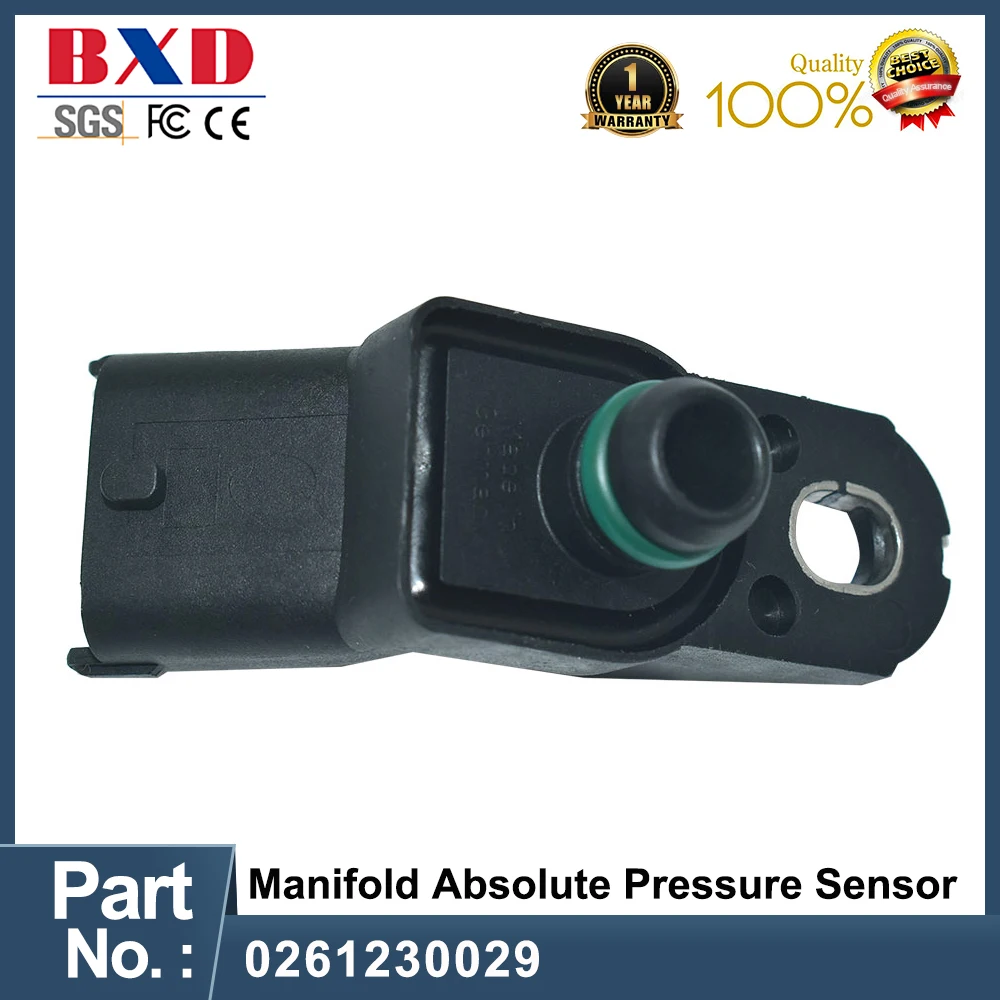 

1PCS 0261230029 MAP Manifold Absolute Pressure Sensor for Volvo C70 S40 S60 S70 S80 V40 V70 XC70 9125462 Auto Accessories