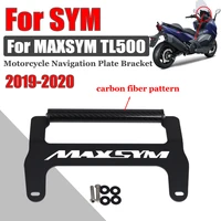 motorcycle accessories smartphone mount bracket gps navigation plate bracket holder parts for sym maxsym tl 500 tl500 2019 2020
