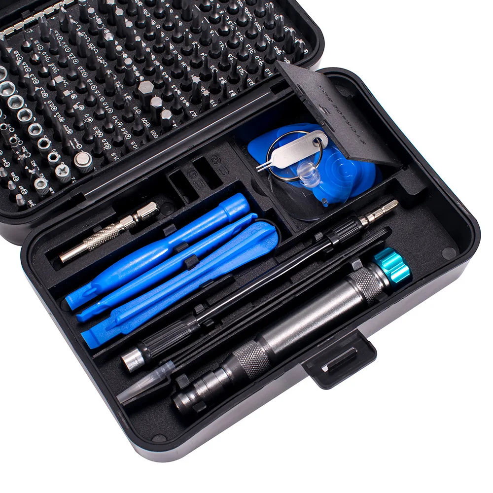 Precision Screwdriver Set 170 In 1 S2 Magnetic Torx Screw Bits Kit Computer Mobile Phone Disassembly Repair Household Hand Tools |