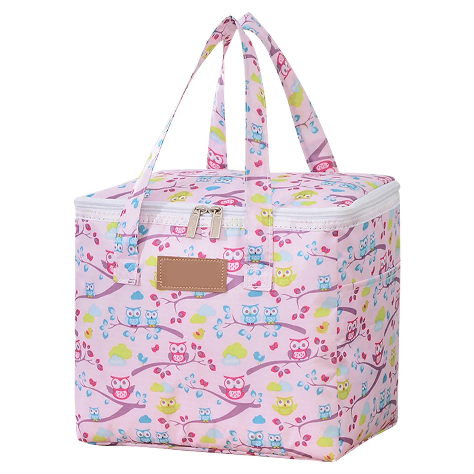 

Travel Gift Picnic Food Storage Thermal Insulated Cooler Reusable Waterproof Lunch Bag Outdoor Portable Large Capacity Office