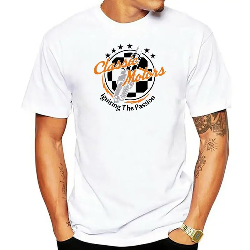 

Мужская модная цветная футболка, Классическая футболка с логотипом Кафе Racer Hill Climber