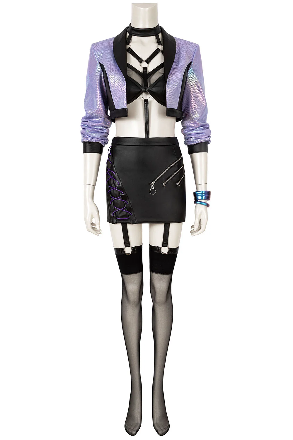 

LOL KDA Member Of A Group Evelynn Cosplay Costume Carnival Sexy S10 Finals EIFINI Uniform Stage Performance Suit