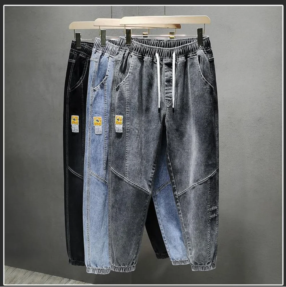 Winter Thick Warm Fleece Jeans Men Plus velvet Black Joggers Baggy Denim Pants Stretched Cotton Casual men Jean Trousers 5XL