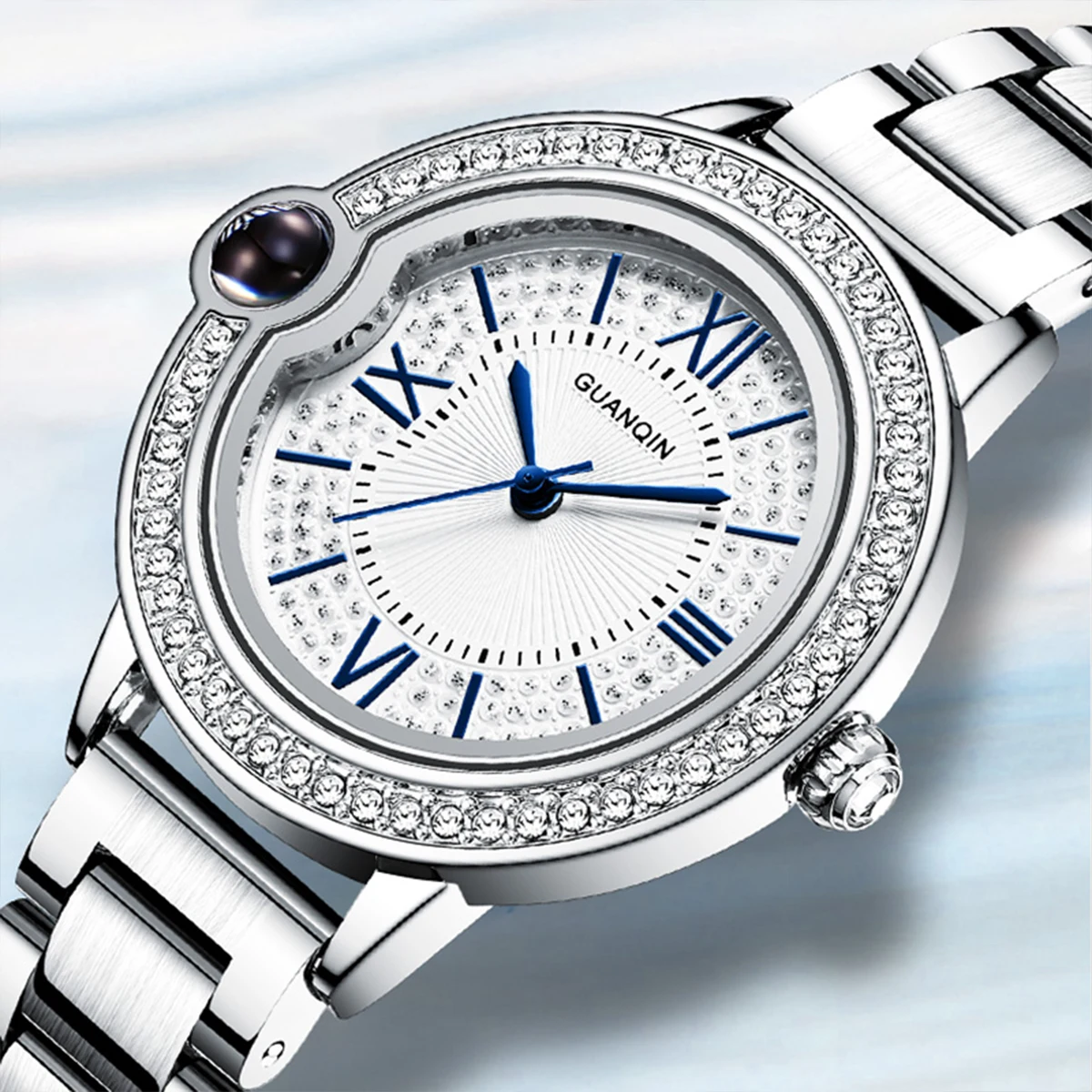 G7Watch Women Casual Ladies Watches Top Brand Luxury Woman Watch Leather Waterproof Simple Dress Quartz Wristwatch Female Clocks enlarge