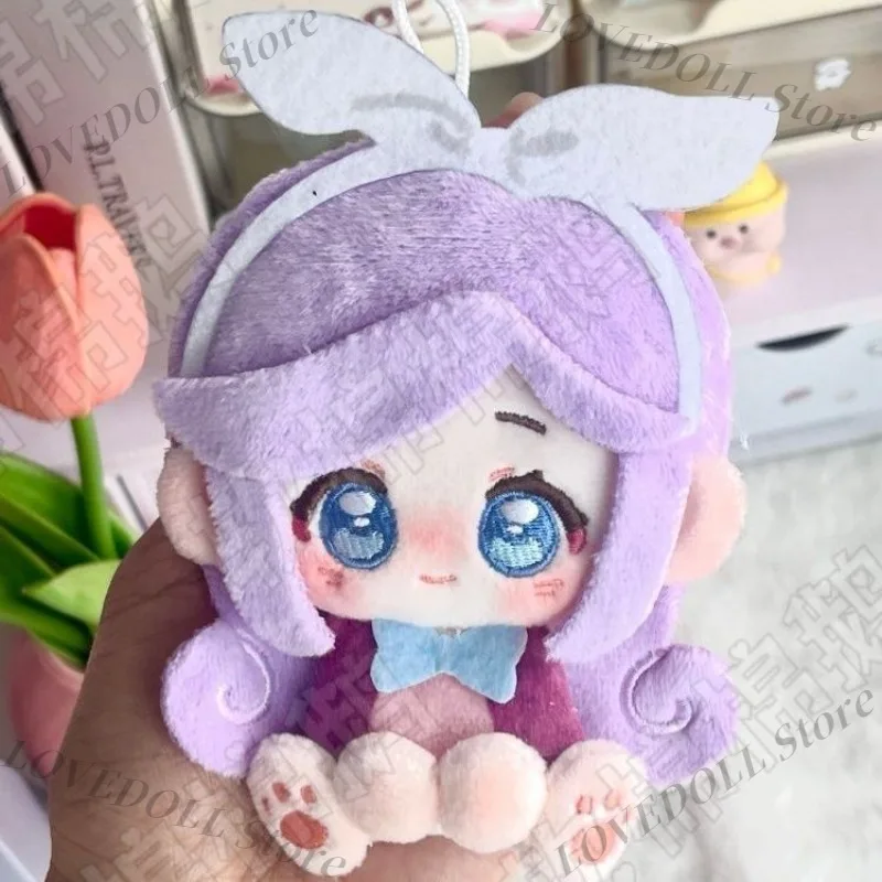 Фото 10 см Оригинальная плюшевая кукла-подвеска Flower Fairy Xian Anan Kawaii Girl Game, аниме-косплей, мягкая игрушка-брелок, подарок №3