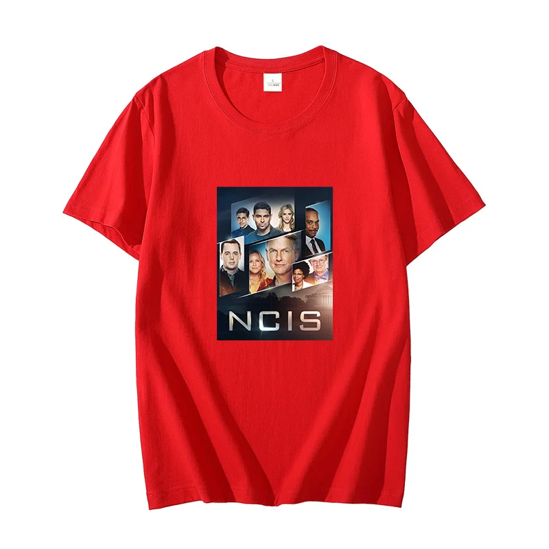 Винтажные Футболки с графическим принтом Ncis футболка оверсайз унисекс топы в