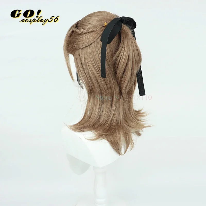 Vtuber Kanakana косплей парик 35 см длинный конский хвост Kanae knkn пучок нейьянжи