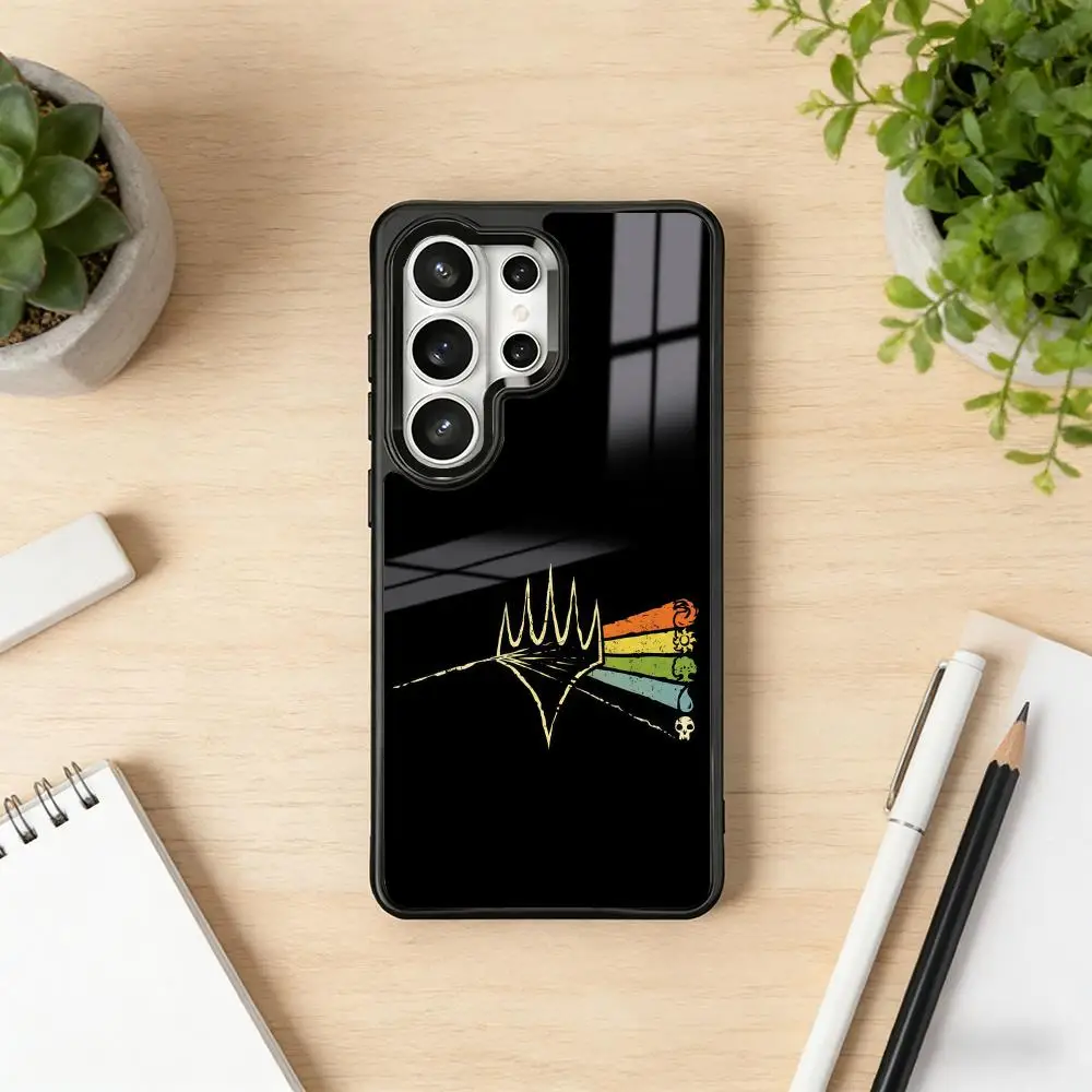 Фото Чехол для телефона Magic The Gathering для Samsung Galaxy S26 S25 S24 S23 Ultra и Plus Series, стеклянный чехол для телефона №2