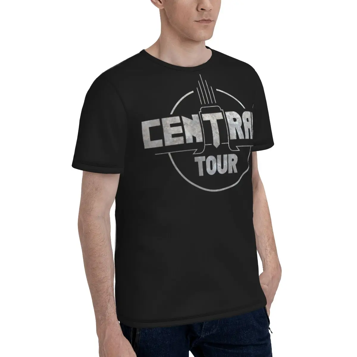 

Promo Baseball Best Seller INDOCHINE CENTRAL TOUR Design T-shirt Top Quality Print Humor Graphic band Tees Tops European Size