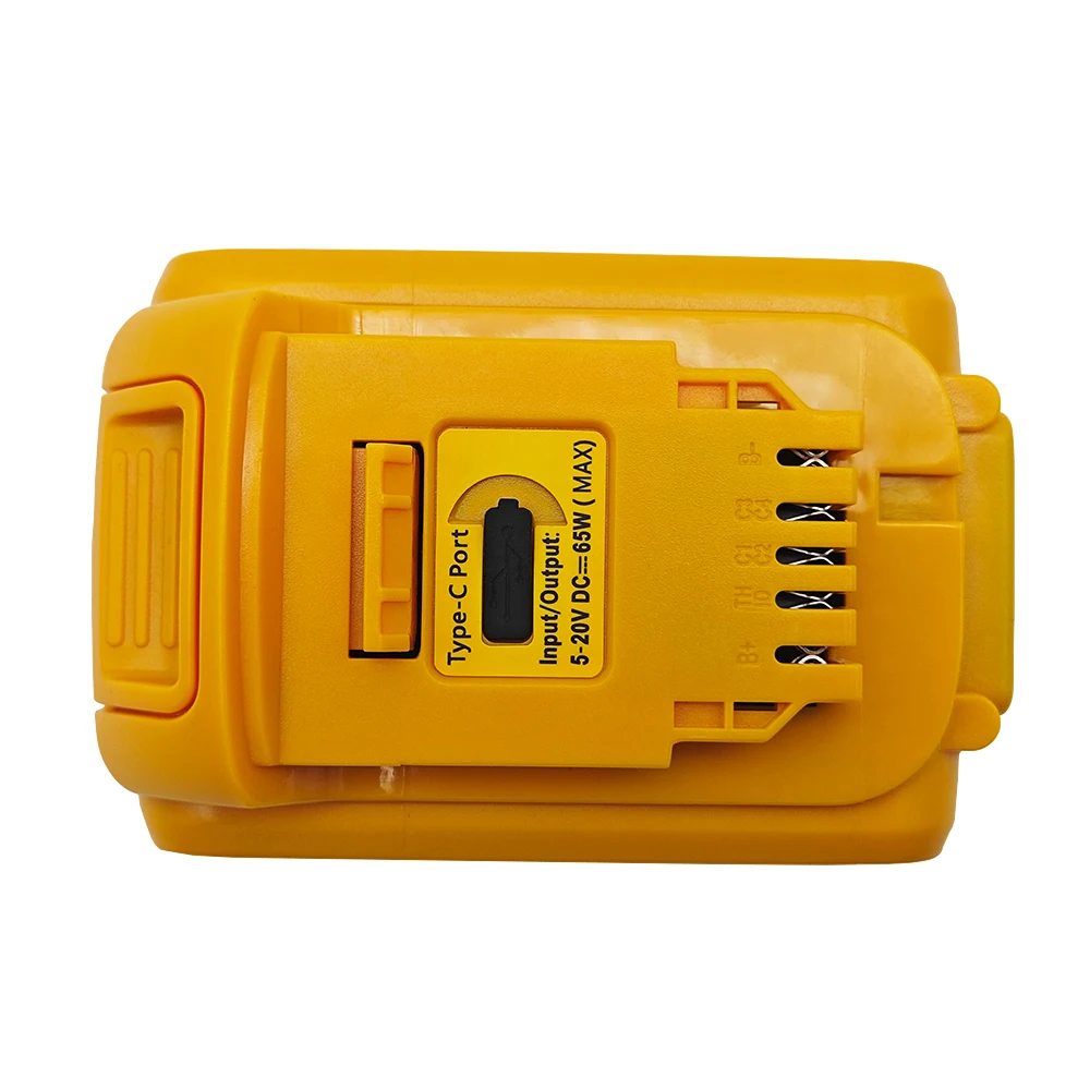 8,0 Ач, новые оригинальные аккумуляторные батареи 20 В, для DEWALT DCB184 DCB181, DCB182 DCB200, сменные батареи + порт Type-c (art.: 3920d1afff486) - 3920d1afff486