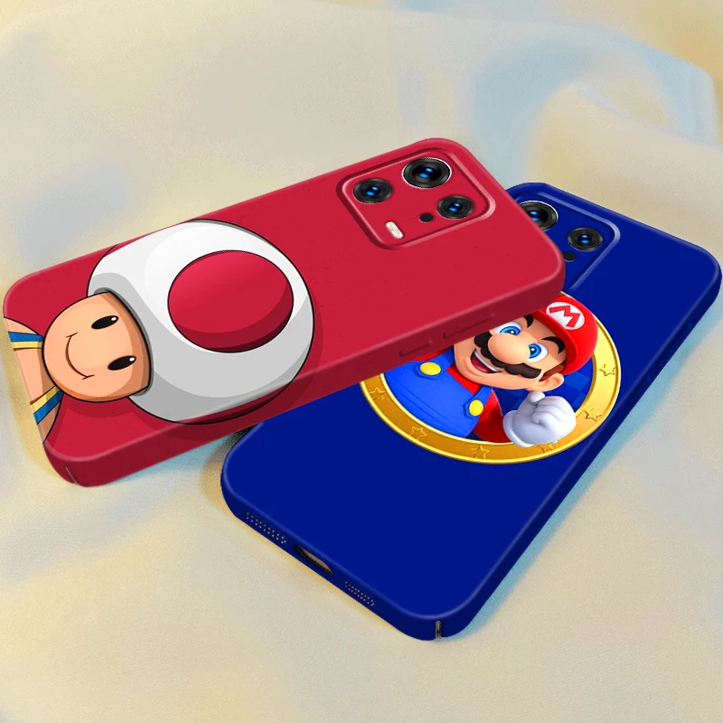 

Cute Cartoon Anime Mario Cool Film Phone Case For Xiaomi Mi 13 12 12S 12T 11 11i 10T 10 9 Ultra Pro Lite 5G Feilin Hard Cover