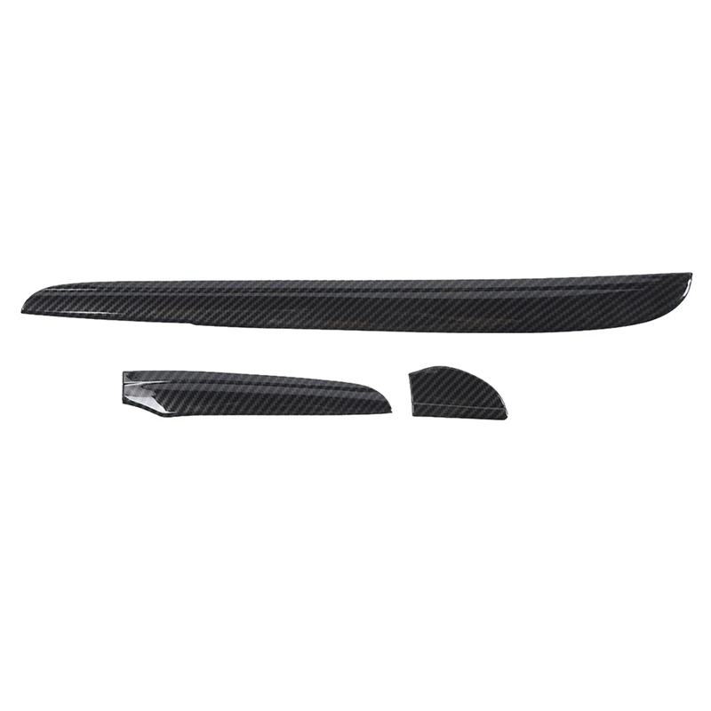 

For Dodge Chrysler 300C 2011+ Carbon Fiber Car Center Console Strip Trim Cover Decoration Sticker Interior Accessories