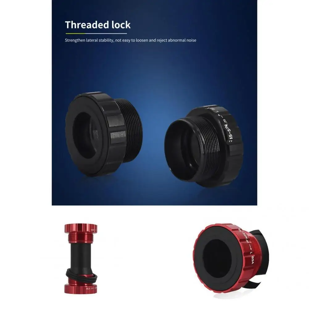 

Press Bottom Bracket Sealed Bearing Strong Lightweight Impact Resistant Bike Bottom Bracket