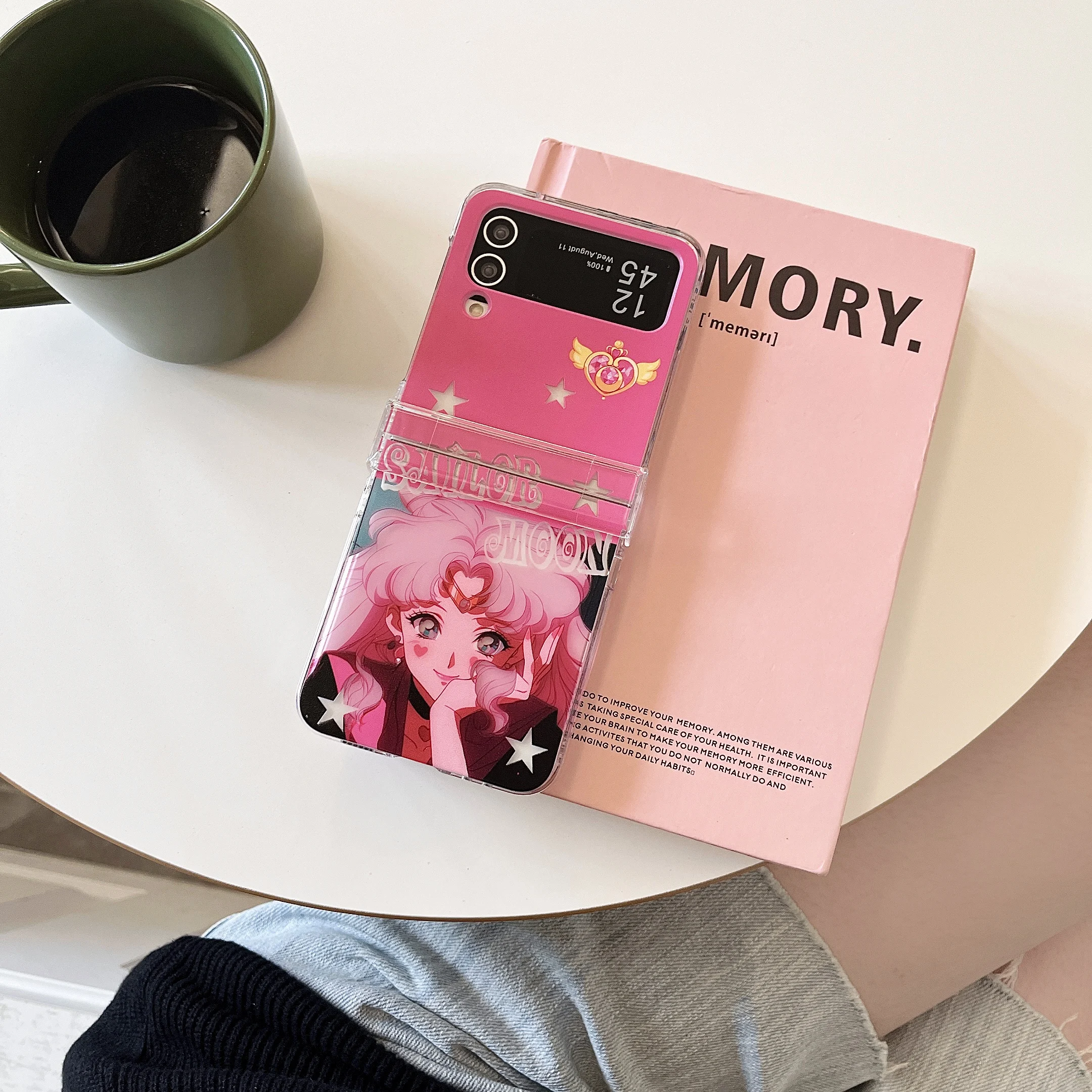 Чехол с рисунком девушки из мультфильма подходит для Samsung Galaxyz Z Flip 6 чехол