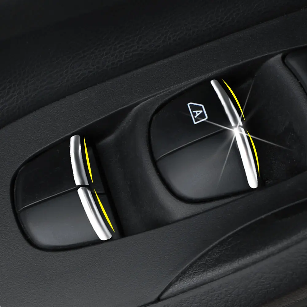 

Кнопка подъема окна автомобиля, наклейка с блестками для Nissan Rogue March Sentra Versa Sunny Teana Altima Juke Kicks Pathfi...
