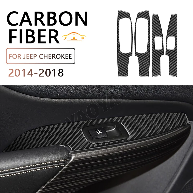 Наклейка на панель переключателя для автомобильного интерьера из углеродного