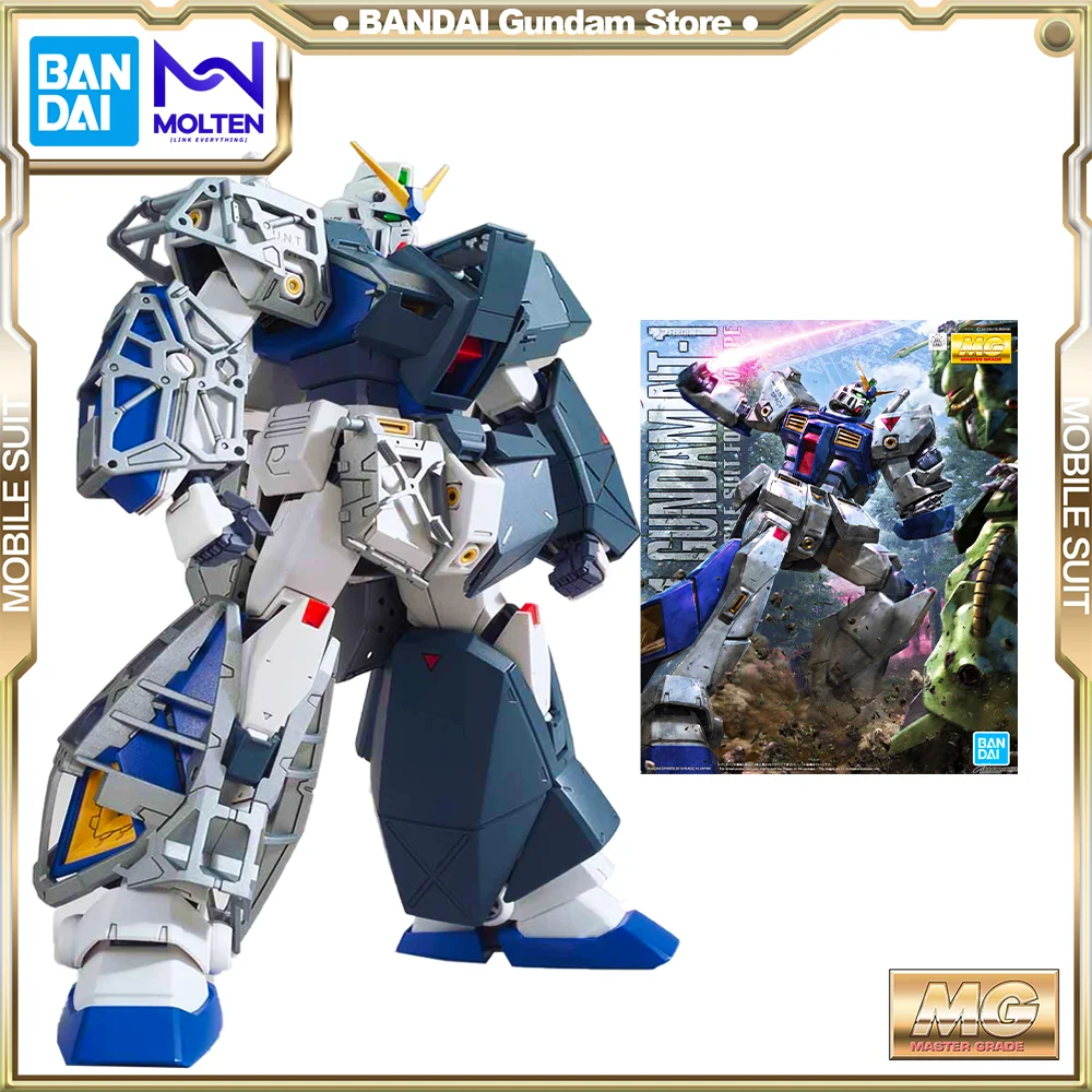 BANDAI Original MG 1/100 RX-78NT-1 GUNDAM NT-1 ALEX VER 2.0 MOBILE SUIT GUNDAM 0080: WAR IN THE POCKET Model Kit Gunpla Assembly