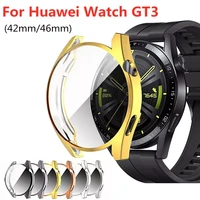 tpu case for huawei watch gt2 gt3 46mm 42mm protective cover full screen protector shell for huawei watch gt2 pro gt2e gt 2 gt3