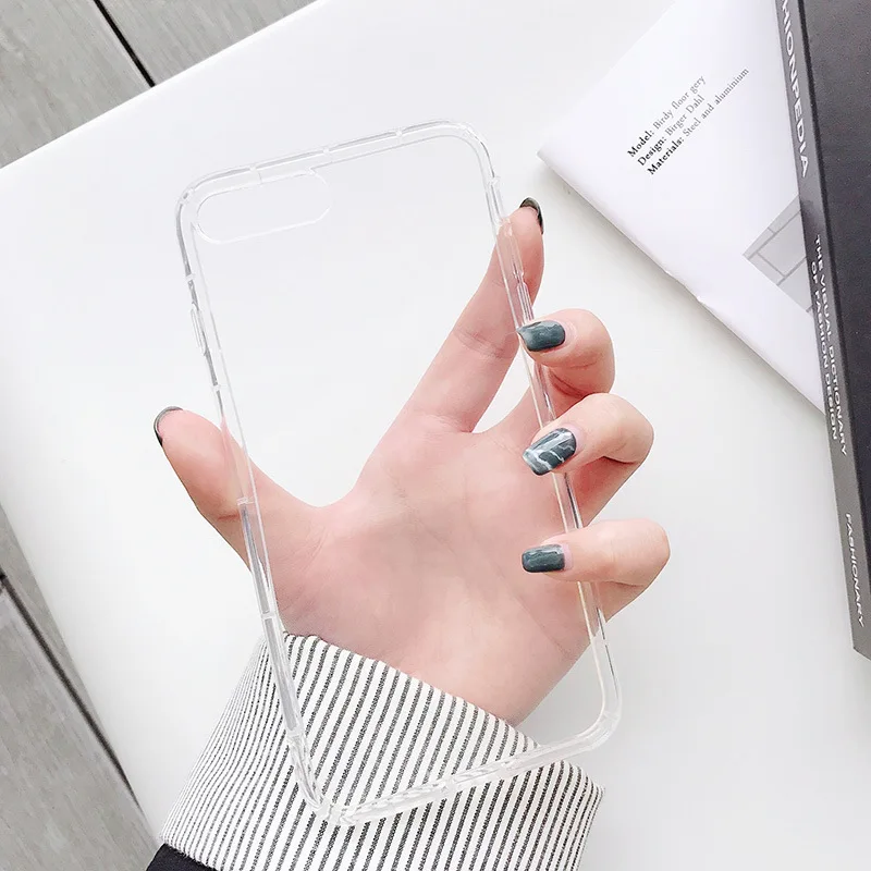

TPU Silicone Phone Case For iPhone 14 13 12 11 Pro Max Protection Case For iPhone X 7 8 Plus Back Cover