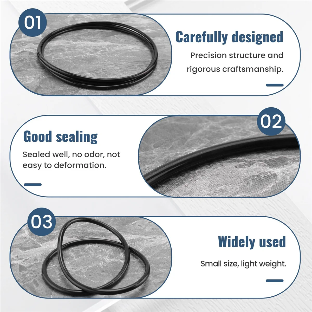 

HLES Вода 151122 Сменные уплотнительные кольца для большого синего ORing Buna-N (3 шт.)