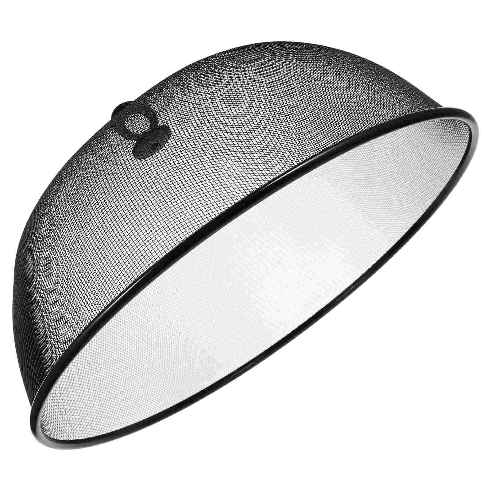 

Mesh Dinner Table Food Cover Dust-proof Dish Cover Metal Mesh Food Cover Iron Mesh Food Tent Food Cover for Home Restaurant