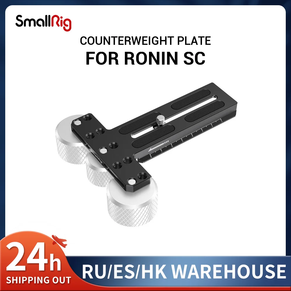 

SmallRig DSLR Camera Gimbal Ronin SC Plate Counterweight Mounting Plate for DJI Ronin-SC Stabilizer fr Video Balance Adjust 2420