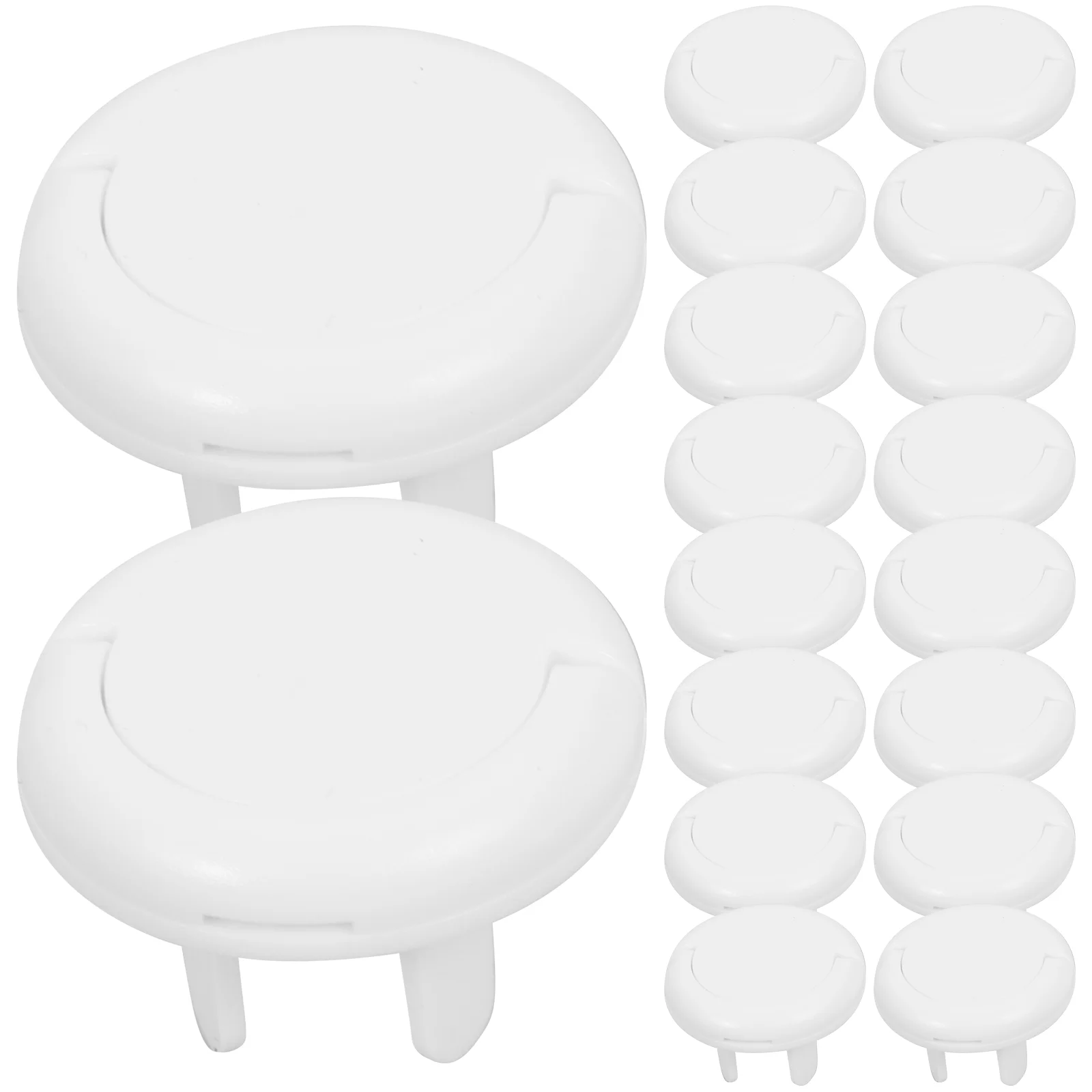 

50 Pcs Socket Cover Child Safety Outlet Covers Plugs Baby Proof Power Caps Outlets Abs Proofing Toddler Switch Protector