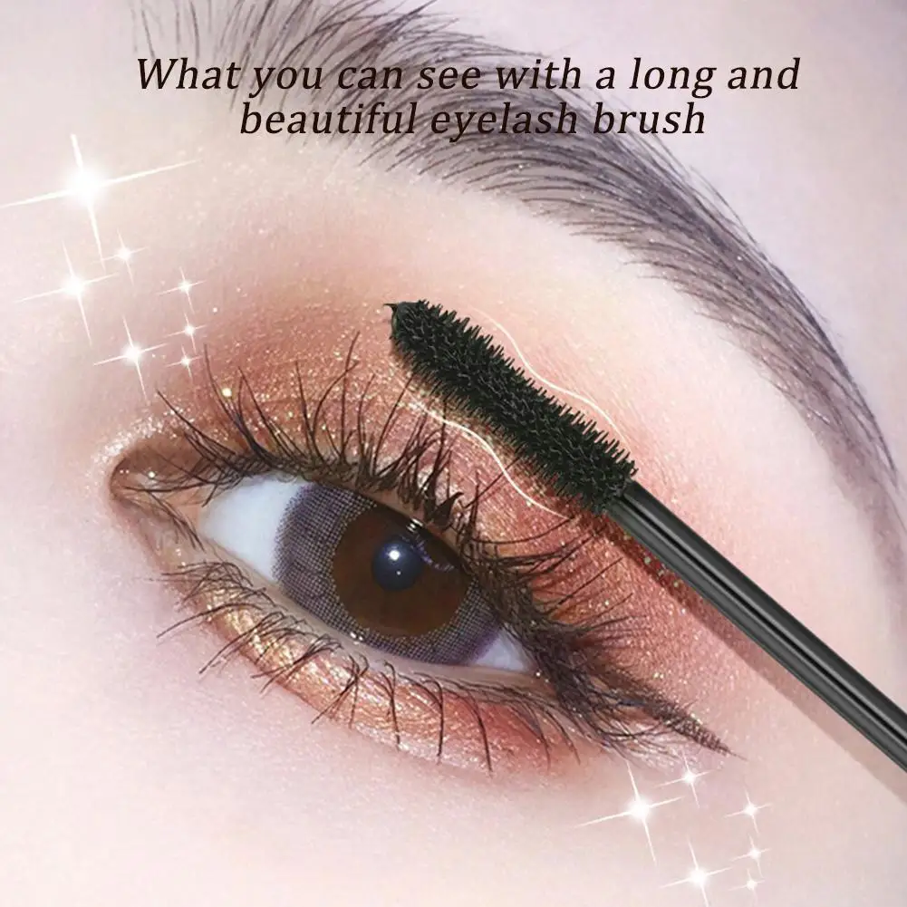 

4D Flash Diamant Waterdichte Zijde Fiber Dikke Verlenging Wimper Cosmetica Mascara Extension C6X8