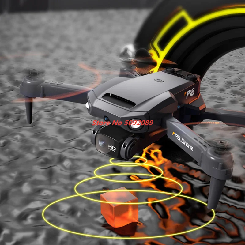 4K двойная камера ESC Wi-Fi FPV четырехстороннее инфракрасное предотвращение