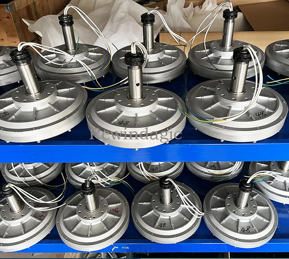 Китайский завод высокая эффективность 1000 Вт 2000 3000 12 В 24 48 беззубчатый генератор с