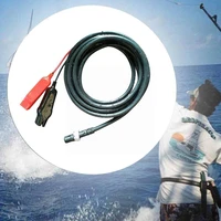 black fishing reel electric strand power cord withstand pressure fishing accessory for electric reel n5s4 h7h5