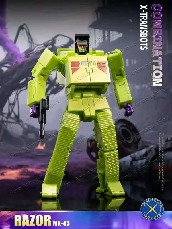 Фото В наличии [Новый продукт] Бульдозер X Club MX-45/MX-44/MX-41T/MX-41 X-TRANSBOTS Hercules, деформируемая игрушка-меха, модель для коллекции, подарок. №2