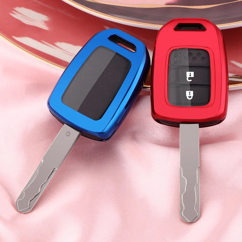 

Car Key Cover Case For Honda Accord 2016 2017 Civic 2016 2017 2018 2019 Remote Tpu Keychain Auto Accessories Shell