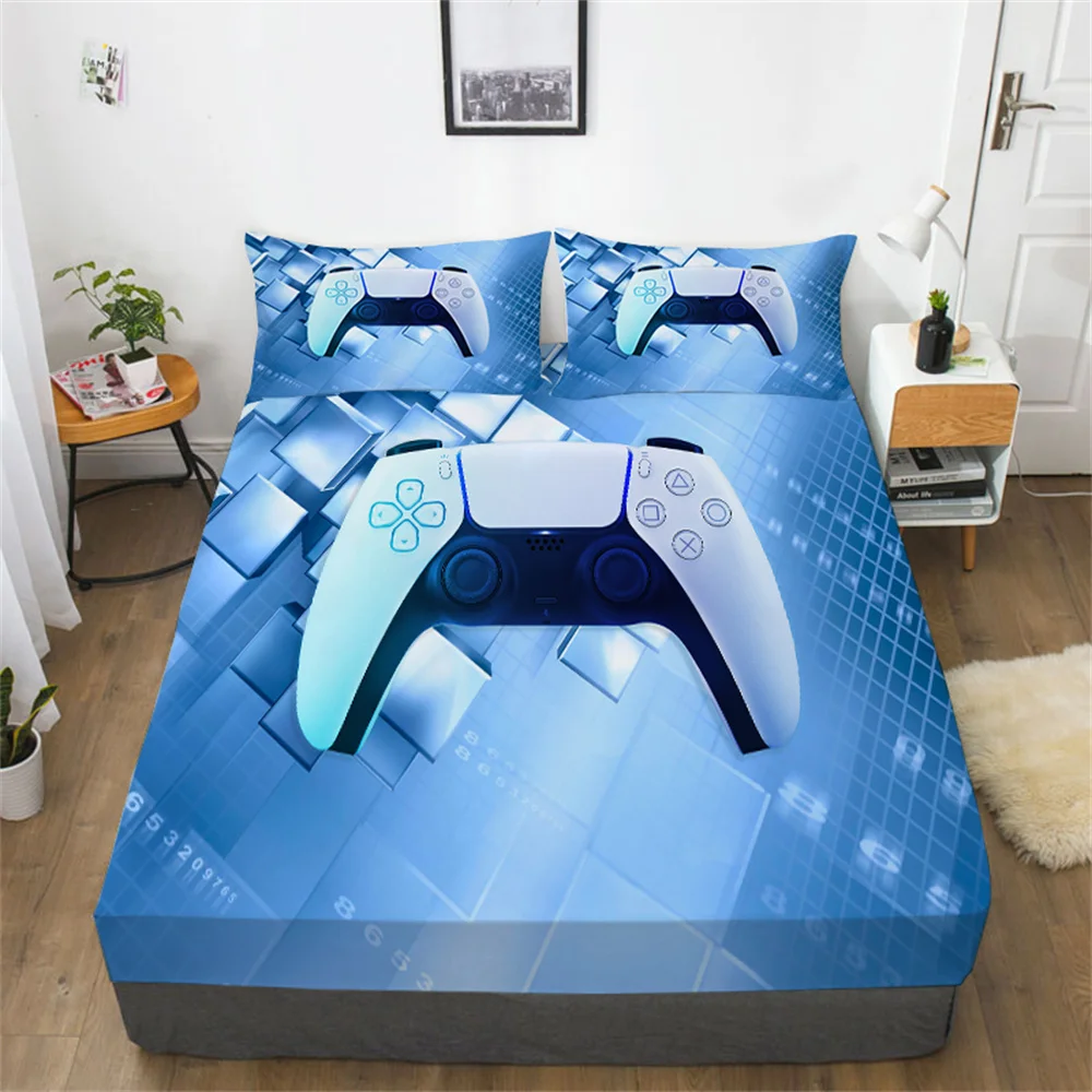 

Game 3D Comforter Cover Set Boys Girls Twin Bed Sets Home Bedclothes High End Fitted Sheets Bedding Covers Queen Beds Sheet