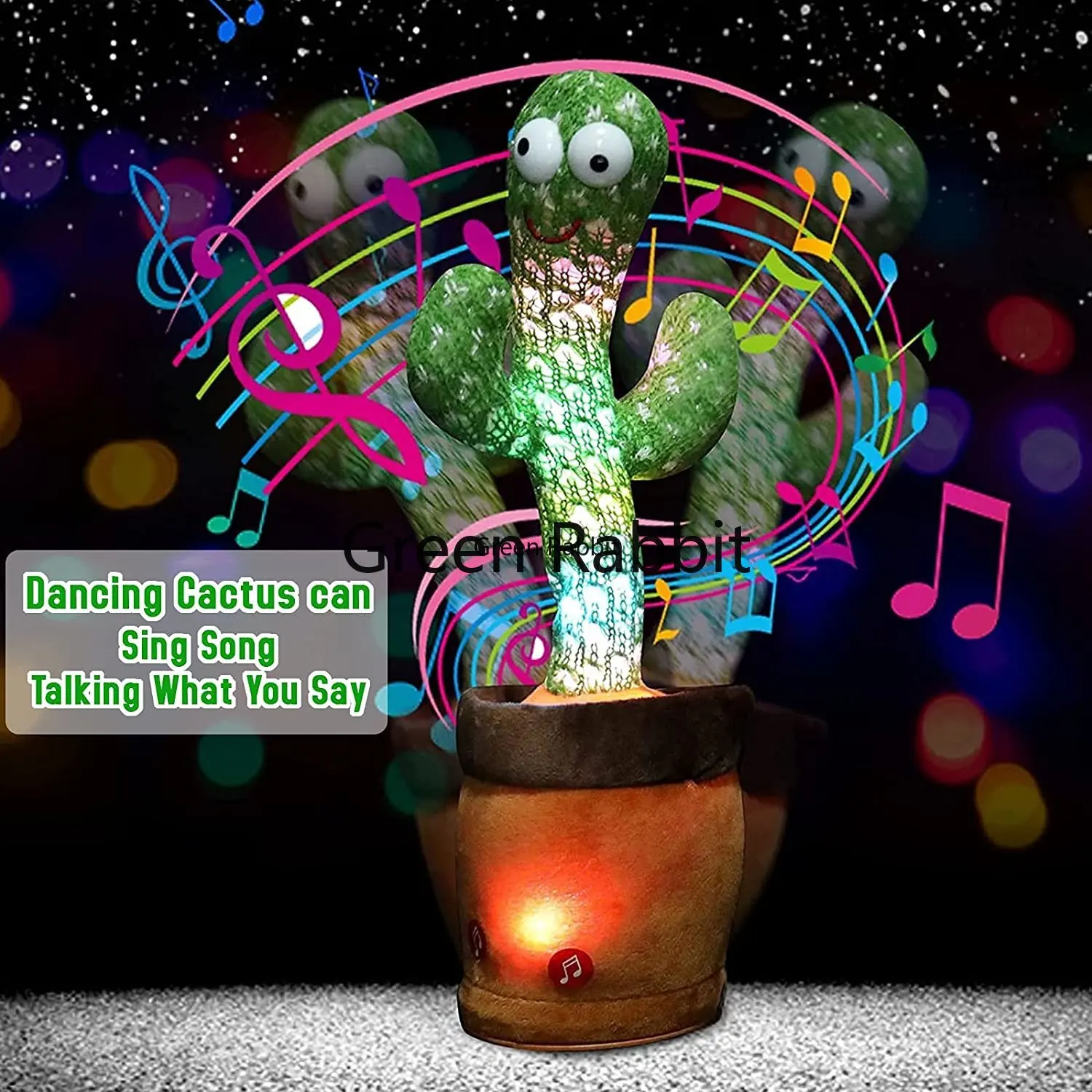 

Лидер продаж, танцевальный кактус, плюшевые куклы, светящиеся Мультяшные Скручивающиеся танцевальные кактусы, пение, танцевальные плюшевы...