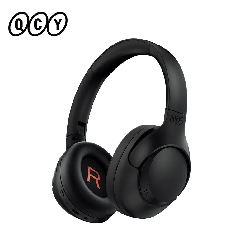  QCY H3 ANC Wireless Headphones Bluetooth 5.3 Hi-Res Audio Over Ear Headset 43dB Hybrid Active Noise Cancellation Earphones 70H 