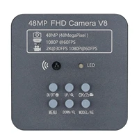 microscope video camera 48mp fhd camera v8 2k 1080p industrial camera c mount for phone pcb repair