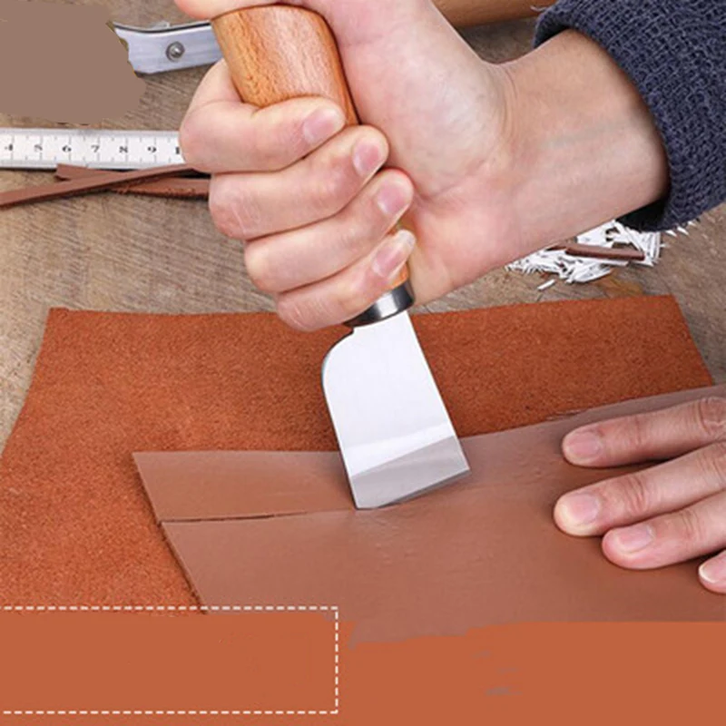 Инструменты для резки кожи ножи обрезки своими руками нож филировки лопатка