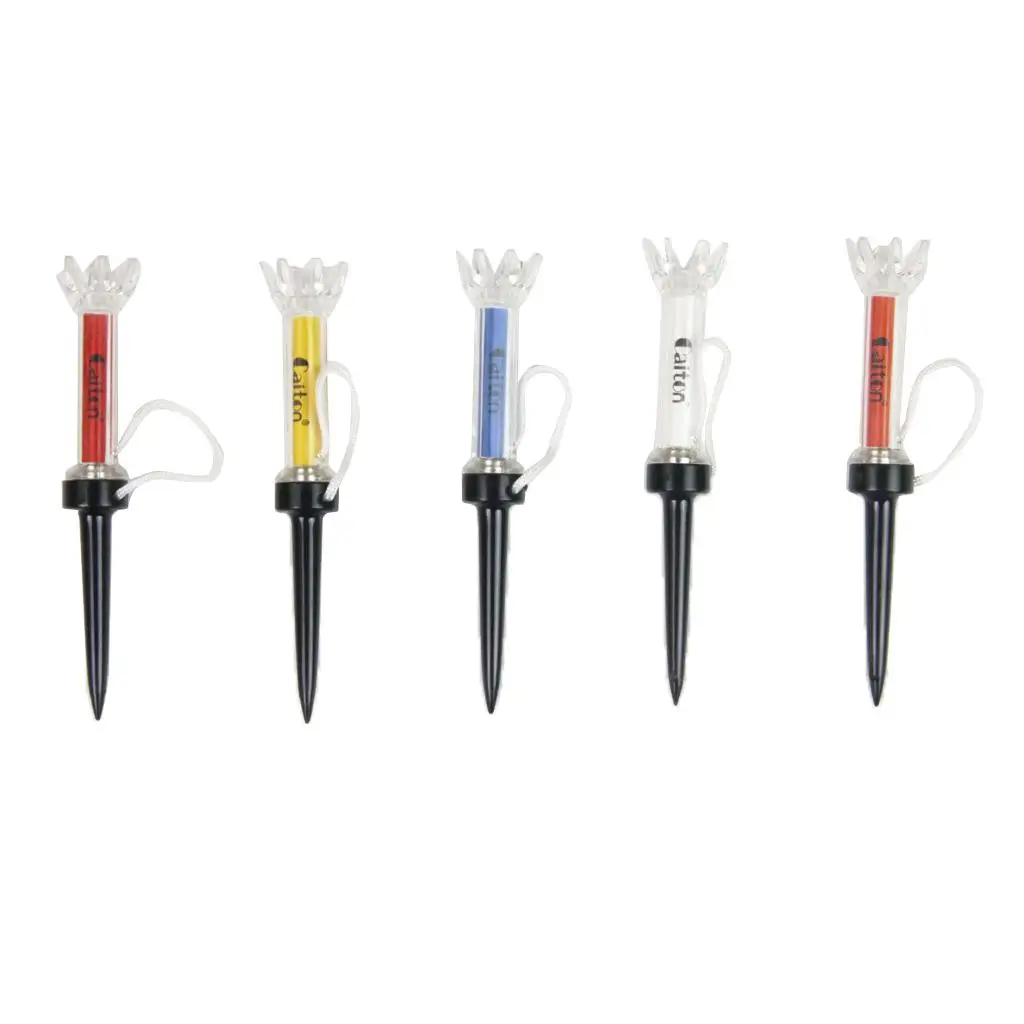 

5 Golf Tees Claw Shape Replacement Golf Ball Nails Aids