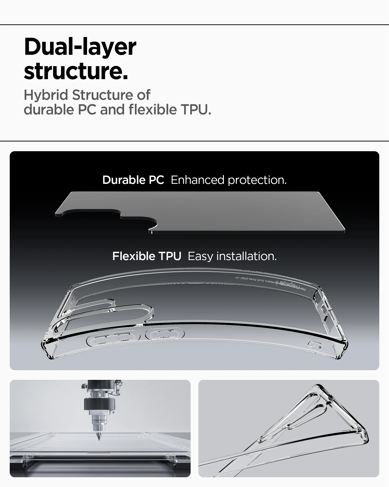 Чехол Spigen Ultra Hybrid для Samsung Galaxy S25 Plus