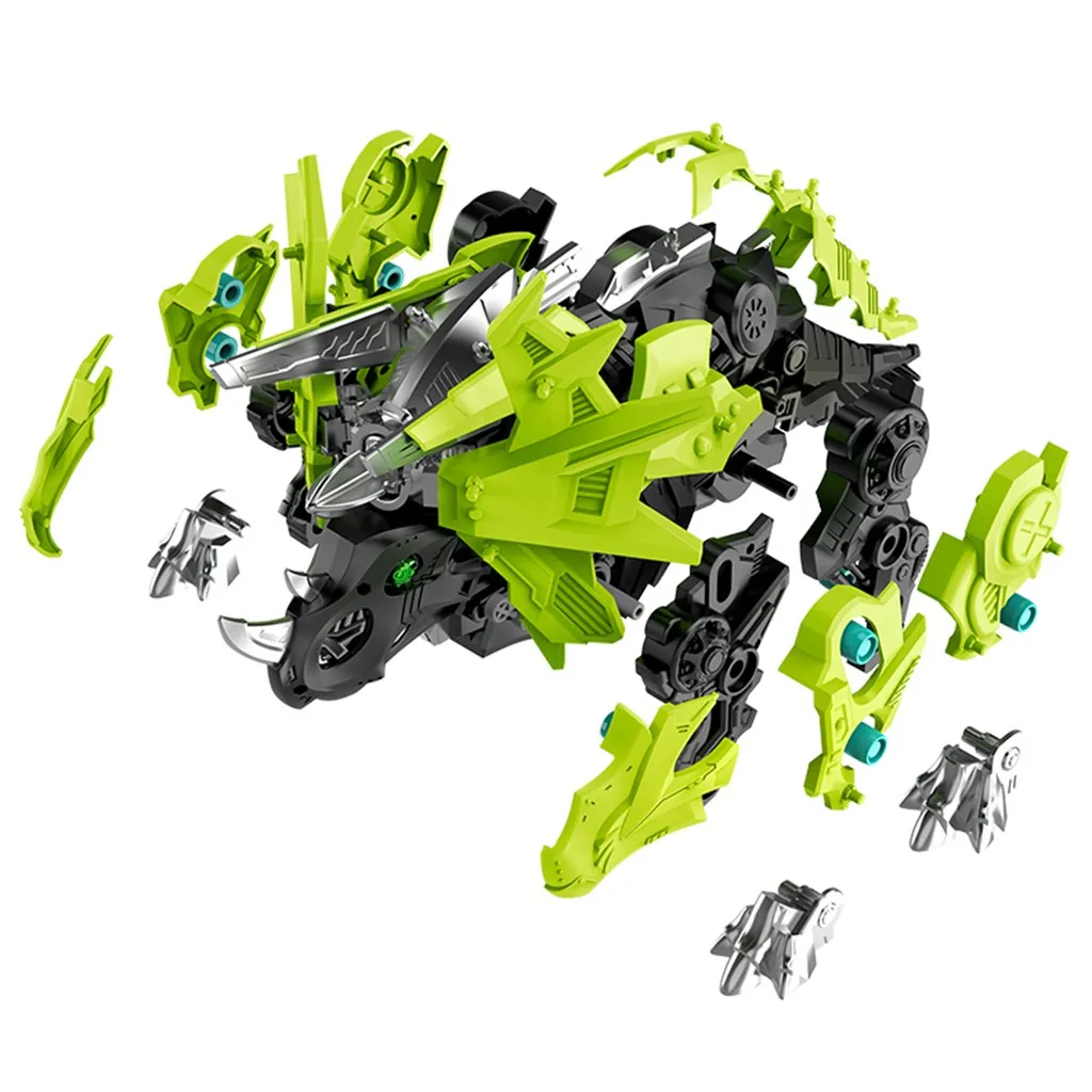 

For Children's Hands-on 63PCS And Toys Assembling Educational DIY Dinosaurs Suitable Entertainment Electric Education Fish