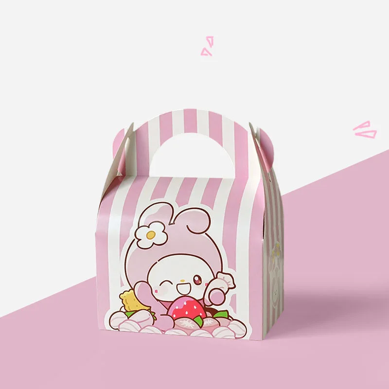 

Kawaii Sanrio понравико My Melody Cinnamoroll Kuromi мультяшная сумка подарок аниме милые рождественские конфеты снэки складной чехол для переноски