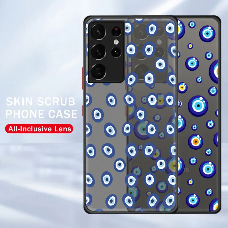 

Magic Devil Eyes Case Funda for Samsung Galaxy S9 S22 Ultra S21 Plus S20 FE S8 S21FE S20Plus S20FE Skin Thin Phone Hard Back