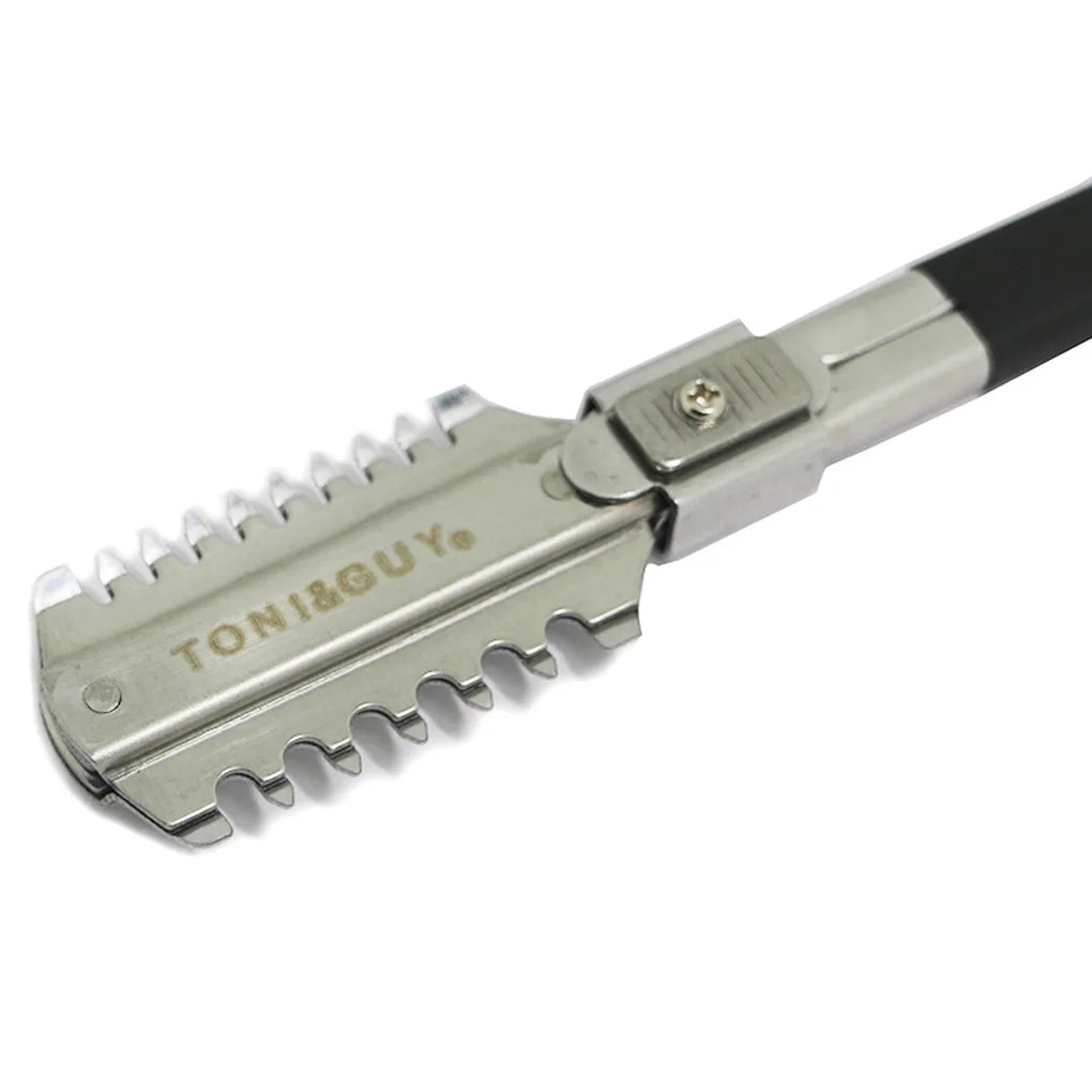 

Double-Sided Trimming Comb Stainless Steel Comb Trimmer Hairdressing Styling Tool