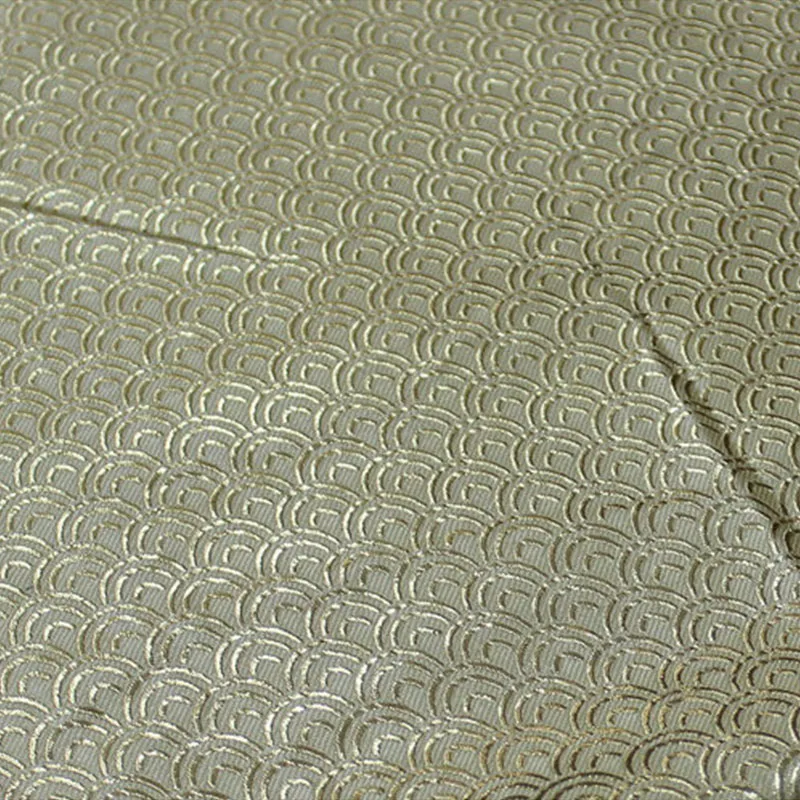 50x140 см китайский стиль рыбья чешуя узор дамасский атлас парча шелковая