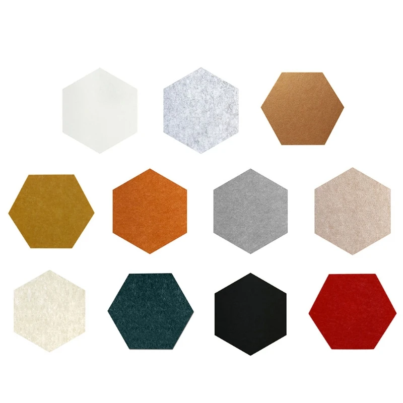 

Self-Adhesive Memo Board Thick Felt Board Felt 3.9'' Room Wall Decors