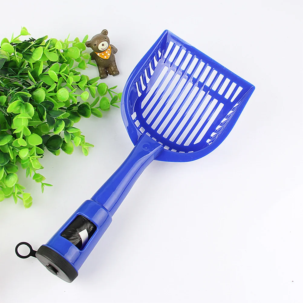 

Litter Cat Scoop Box Products Handle Sifting Tidy Accessories Supplies Furniture Pet Metal