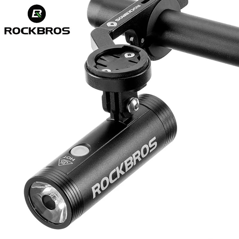 

ROCKBROS Bike Light Hoisting Headlights Multifunctional Holder Powerful Flash Light USB Charing Led Bicycle Front Light 4000mAh